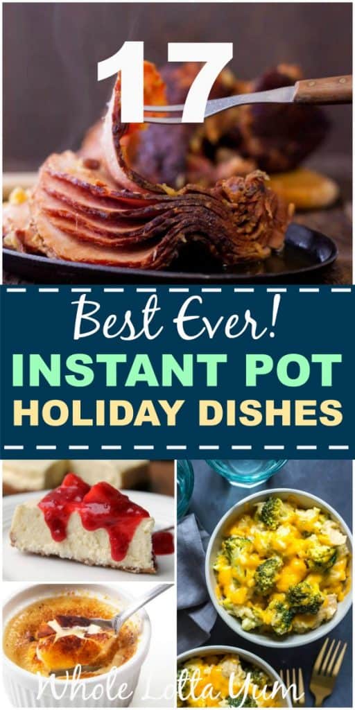 17 instant pot holiday dinner recipes