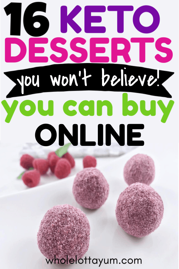 16 store-bought keto candy and desserts
