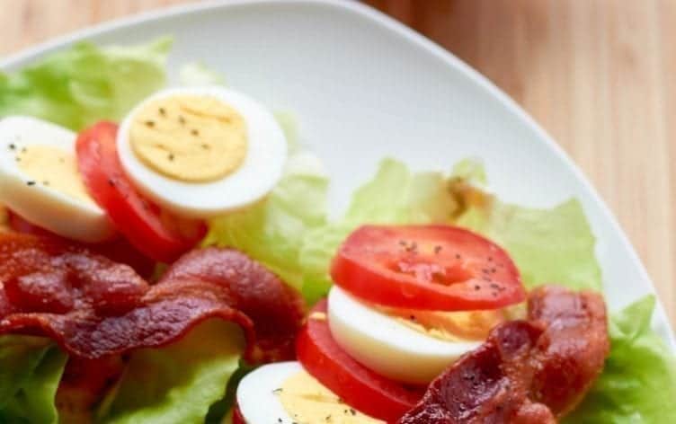 keto BLT wrap