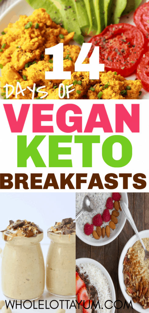 14 vegan keto breakfast recipes