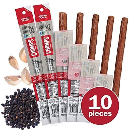 zero carb chomps beef sticks