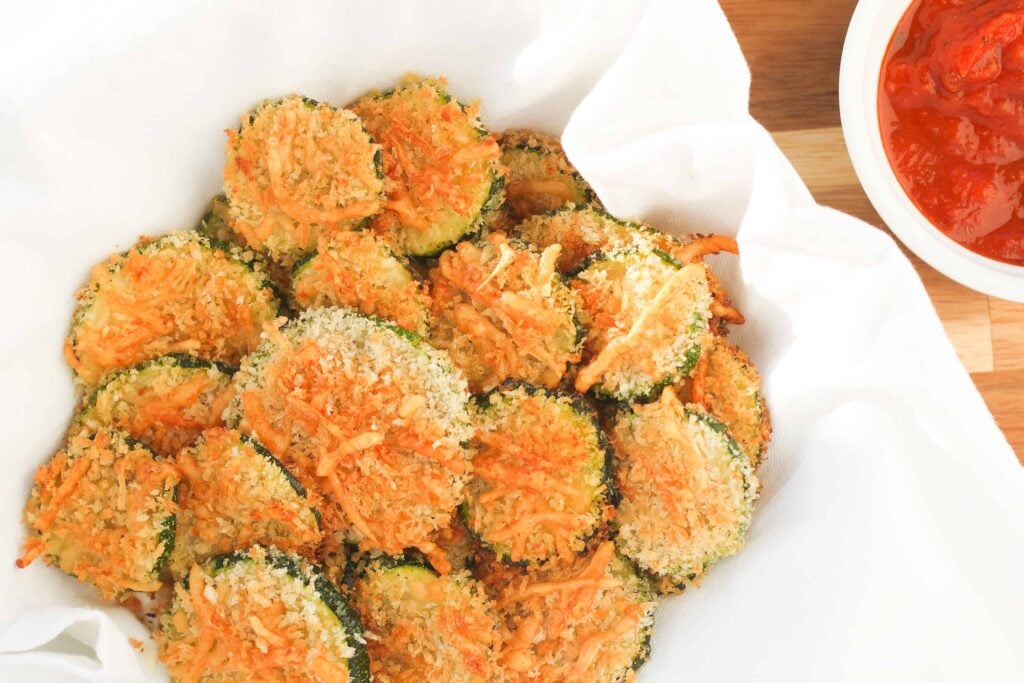 zucchini parmesan chips