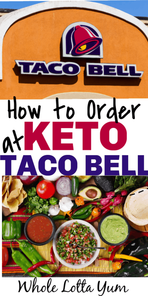 Keto fast food options at Taco Bell 