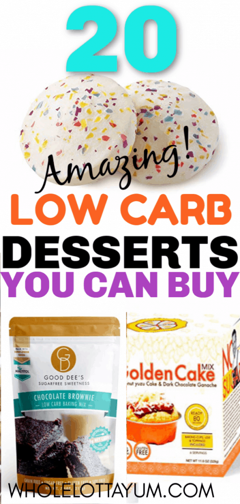 20 low carb store bought candy and desserts