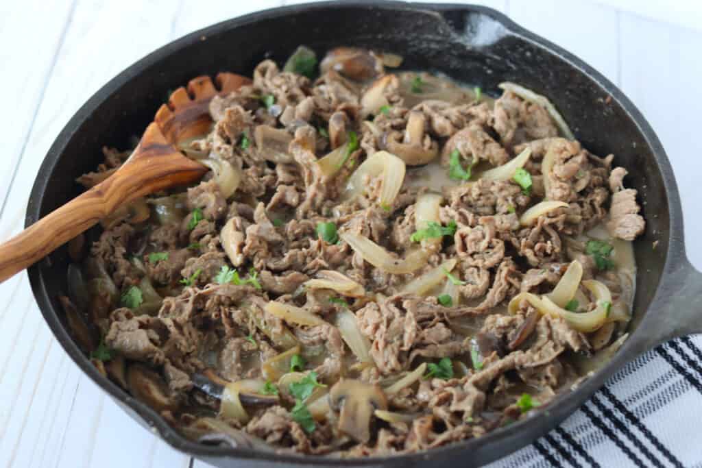 whole30 beef stroganoff