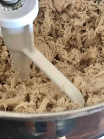 shred chicken with kitchenaid