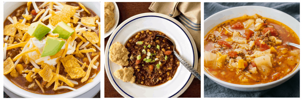 instant pot ground beef soups