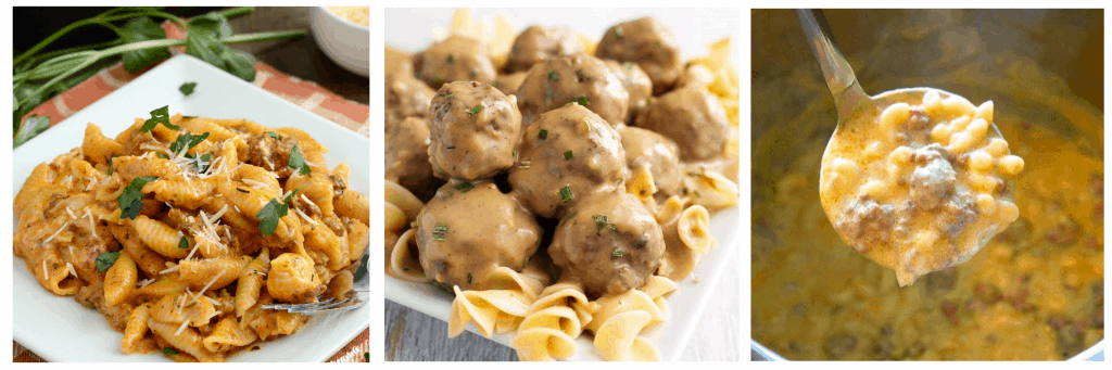 instant pot ground beef pasta