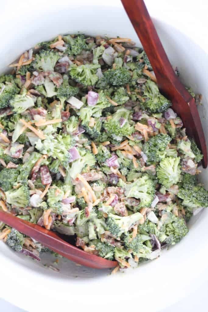keto broccoli salad recipe