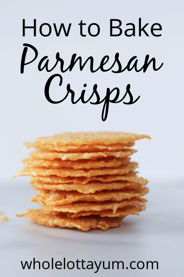 How to make easy oven baked parmesan crips