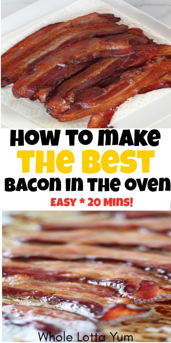 how to make bacon in oven the easy way