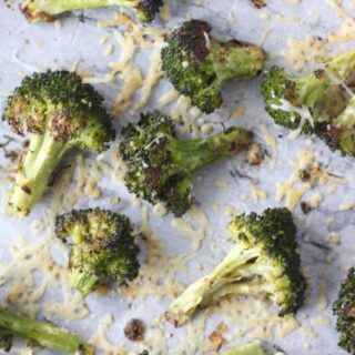 baked garlic broccoli