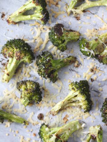 baked garlic broccoli