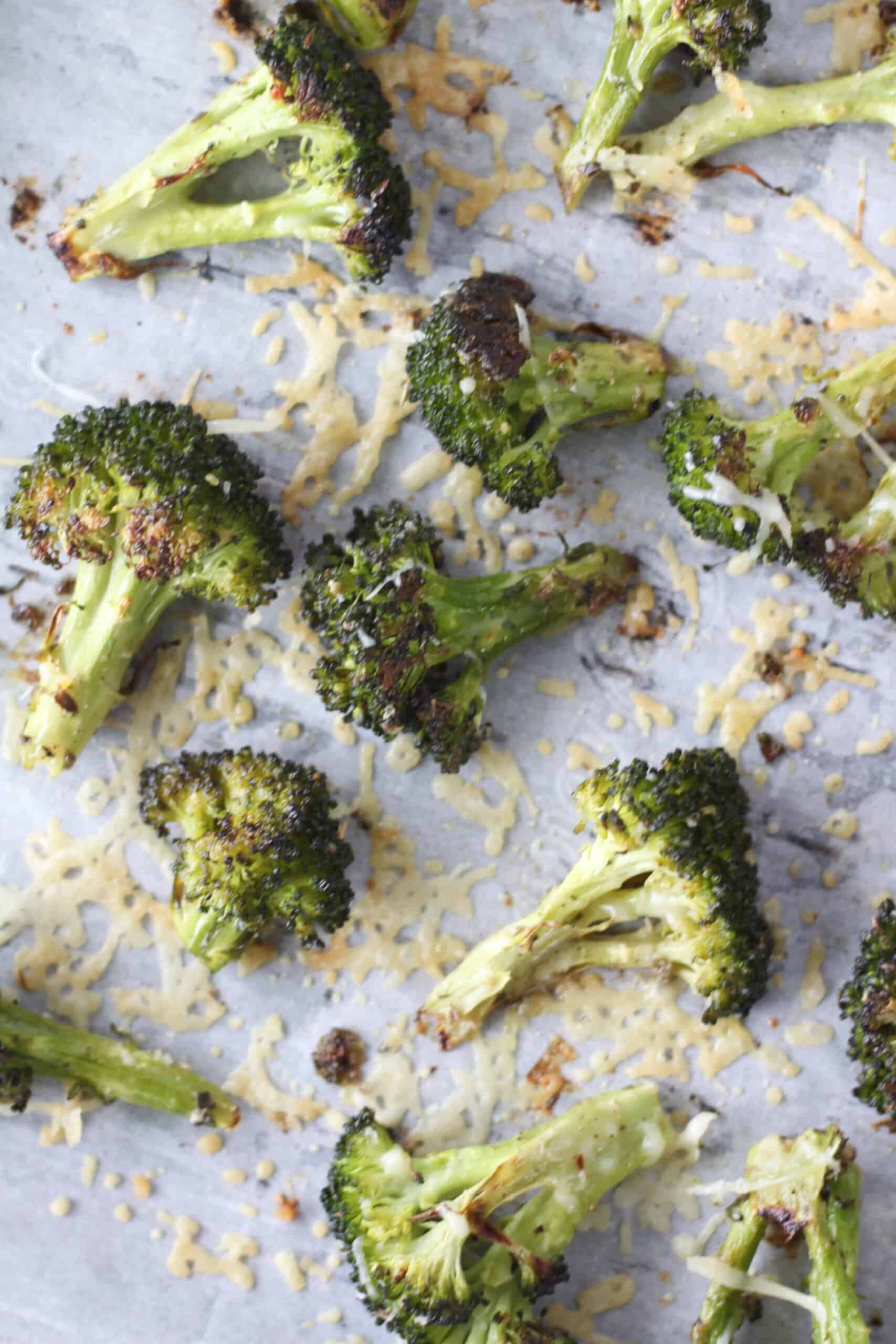 baked garlic broccoli