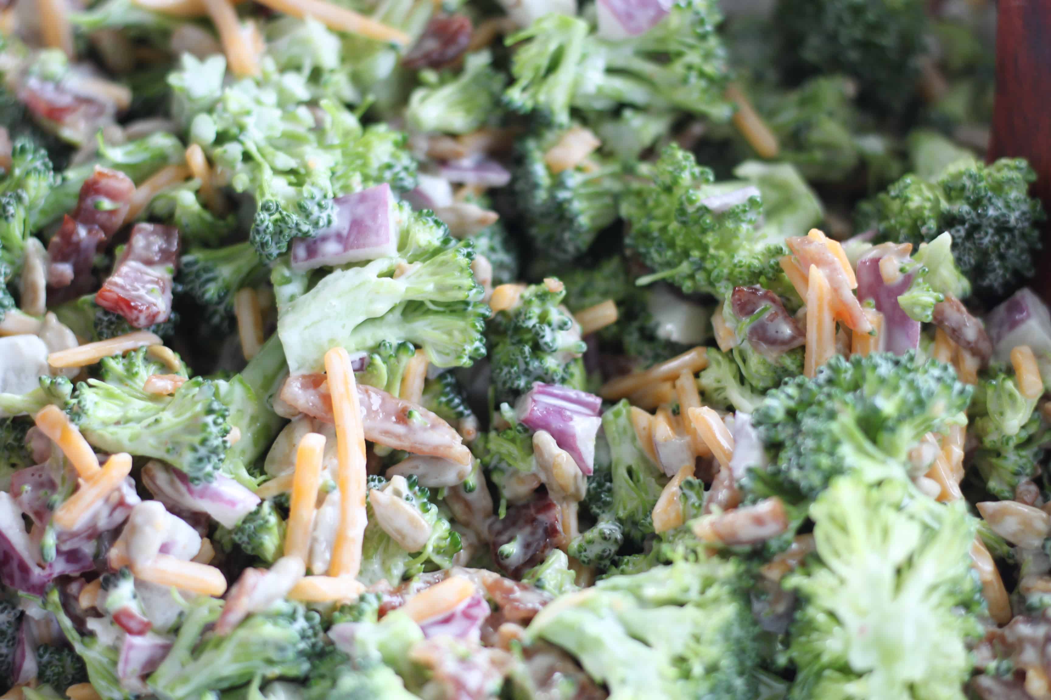 broccoli salad no sugar