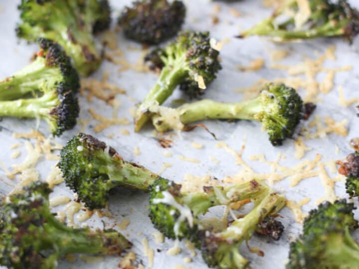 roasted parmesan broccoli