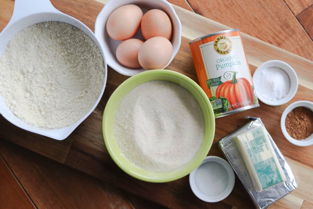 low carb pumpkin bread ingredients