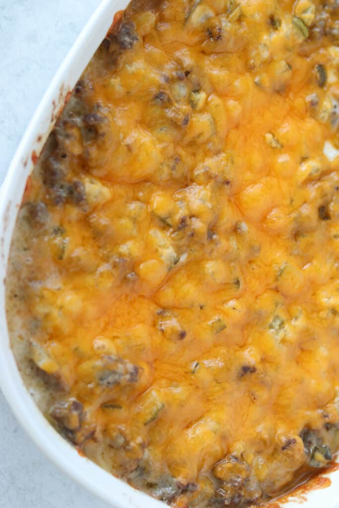 cheeseburger casserole low carb