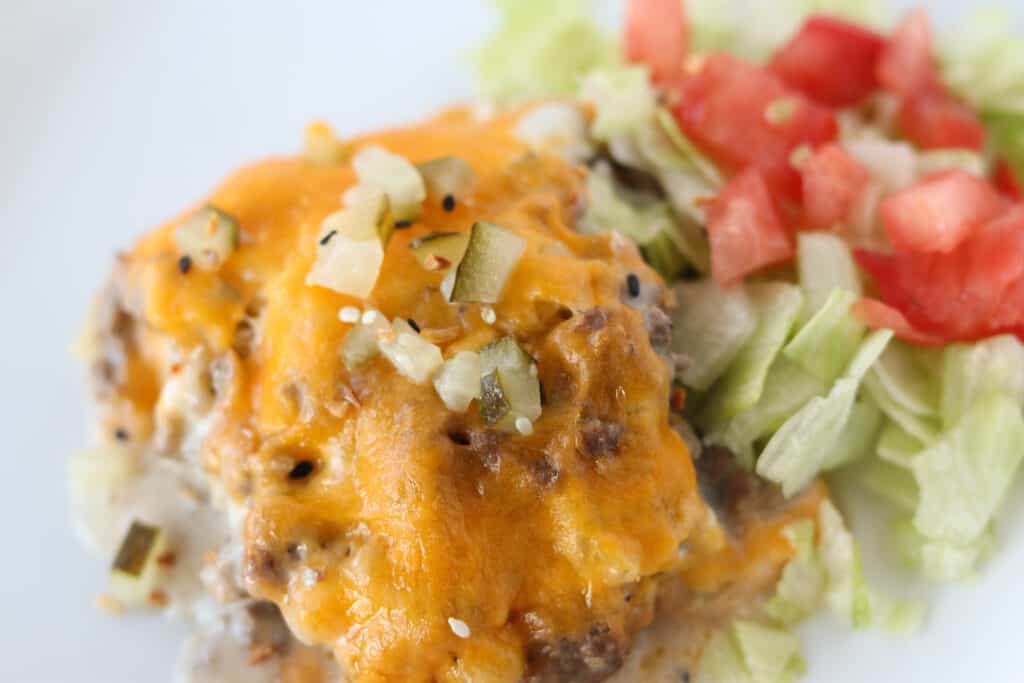 cheeseburger casserole recipe
