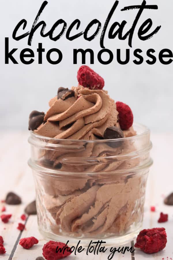 low carb chocolate mousse recipe