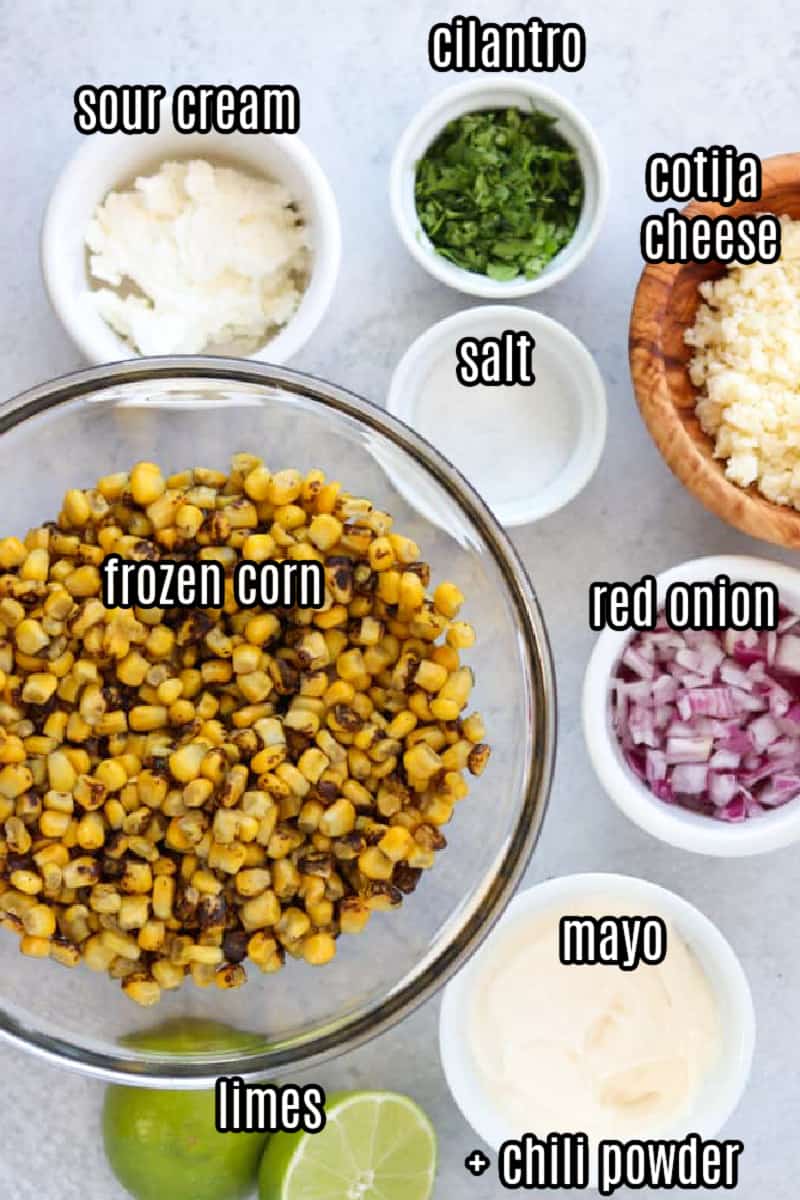 mexican street corn salad recipe ingredients
