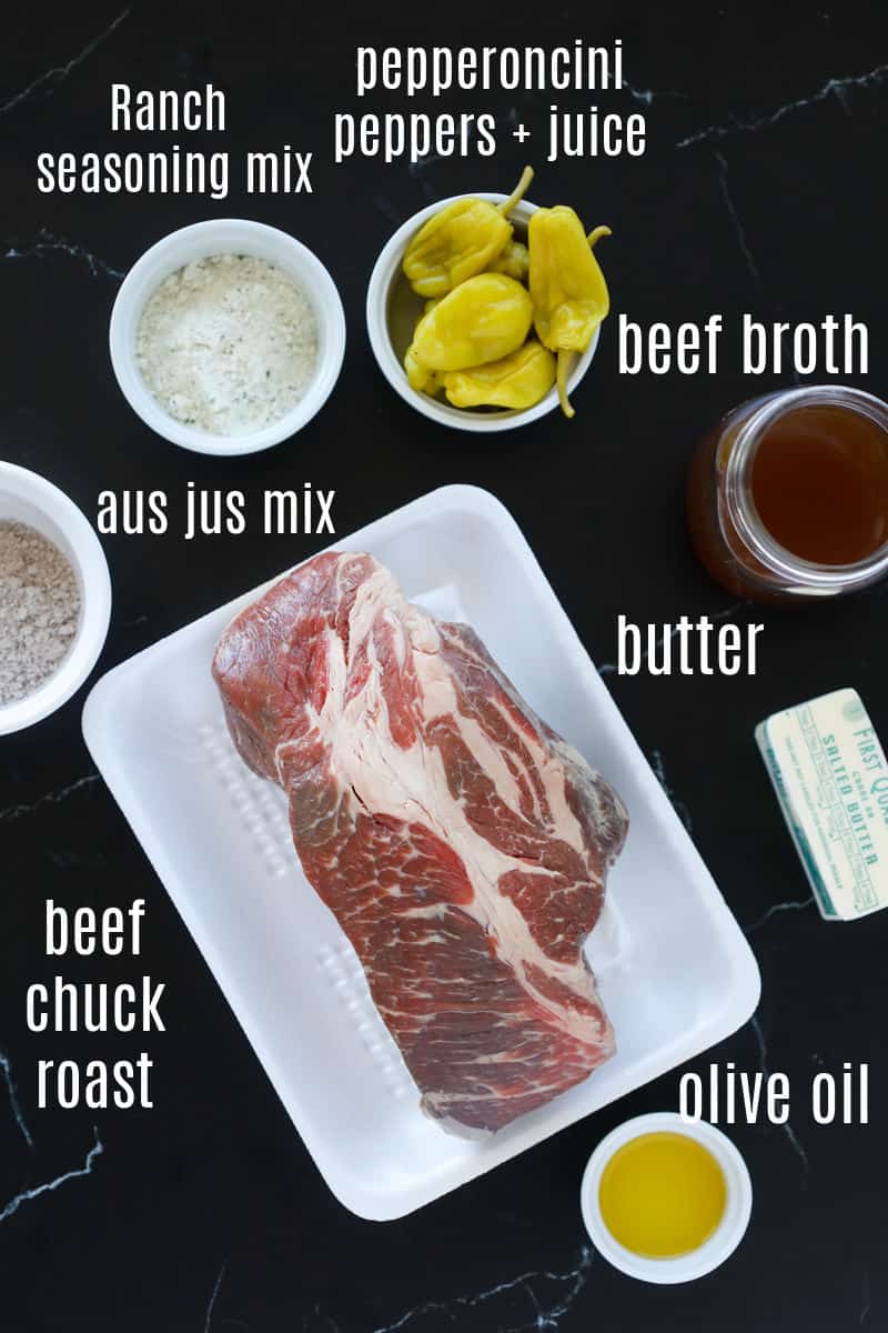mississippi pot roast keto ingredients list