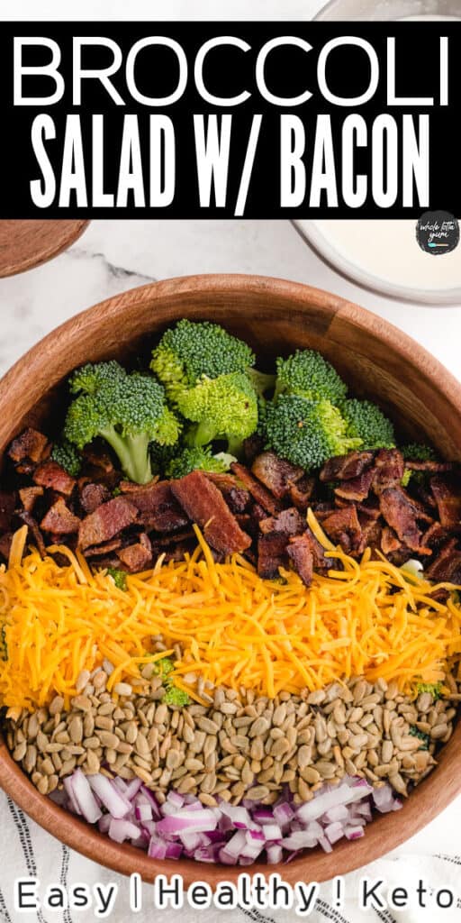 broccoli salad recipes pin