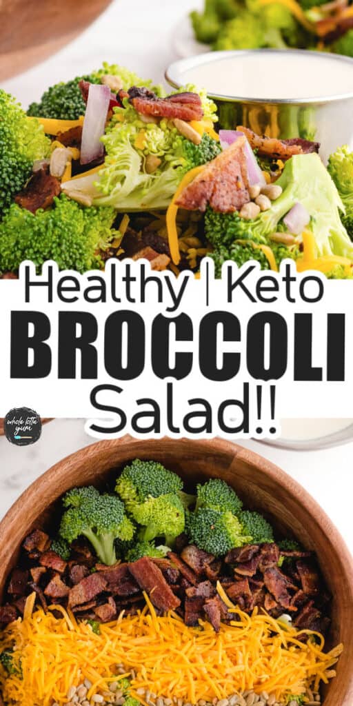 cold broccoli salad recipes pin