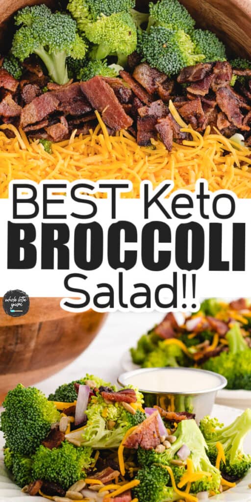 healthy broccoli salad recipes pin