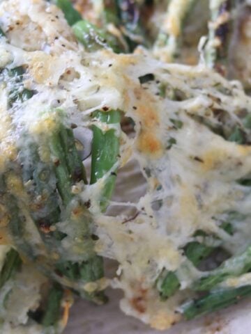 green beans in oven