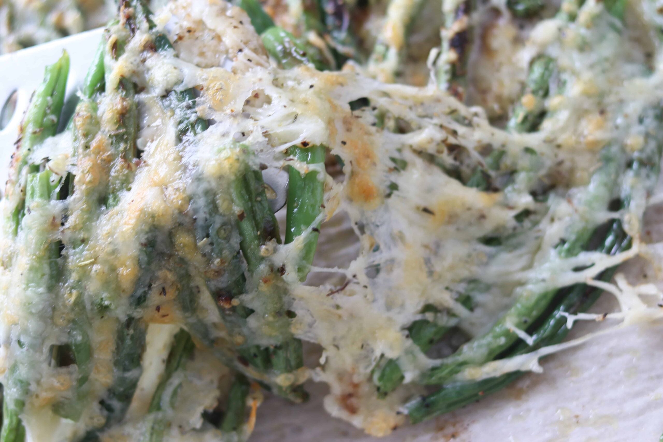 green beans in oven