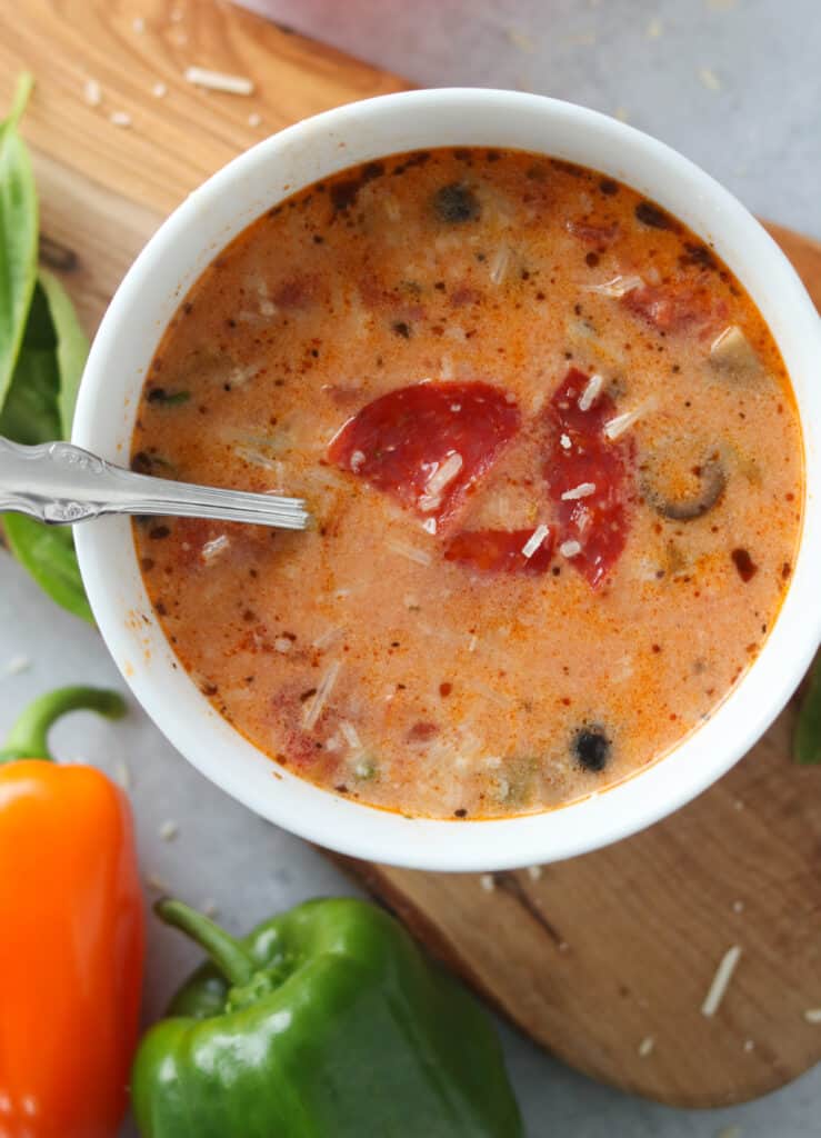 pizza soup