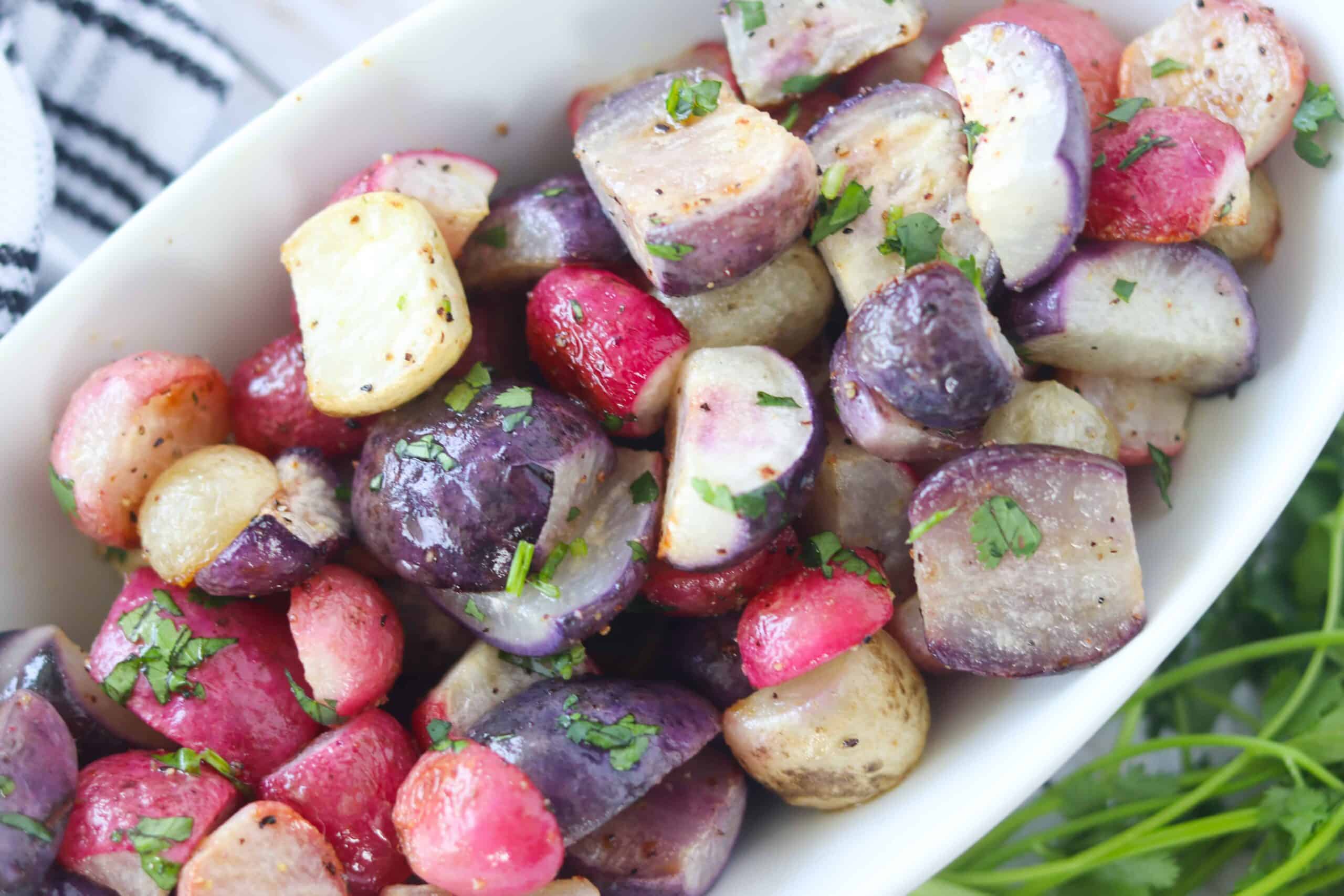 roasted radishes keto