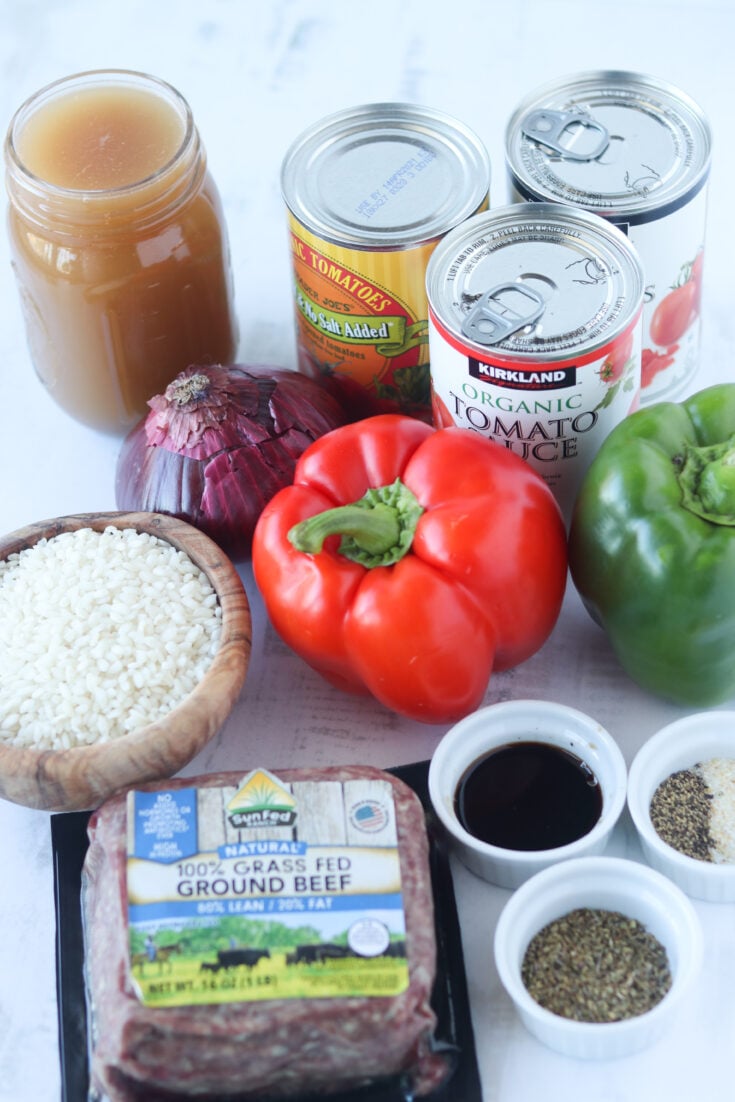 crock pot stuffed pepper soup ingredients