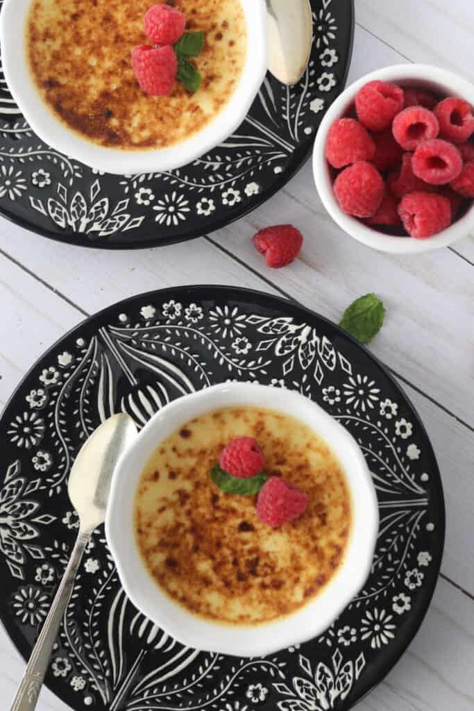 sugar free creme brulee