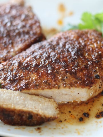 air fryer pork chops recipe