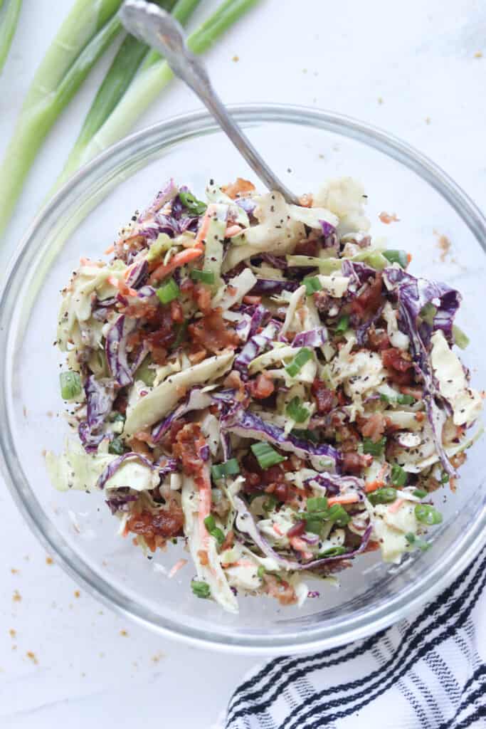keto coleslaw