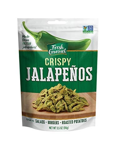 Image for Fresh Gourmet Crispy Jalapenos, Lightly Salted, 3.5 Oz (Pack Of 6)