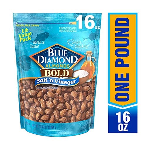 Image for Blue Diamond Almonds, Bold Salt 'n Vinegar, 16 Ounce (Pack of 1)