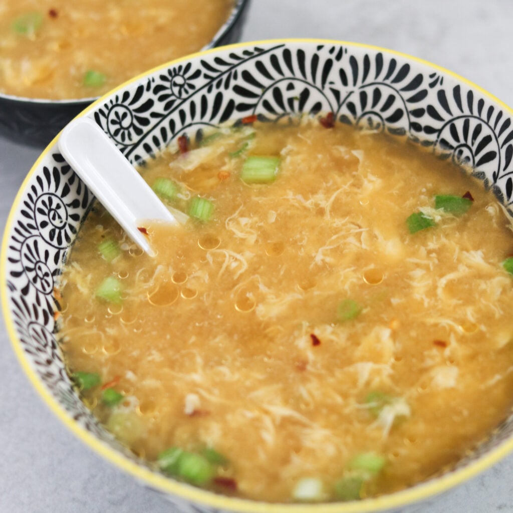 quick egg drop soup