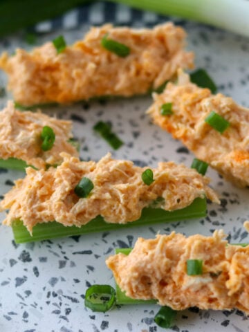 buffalo chicken celery sticks