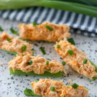 buffalo chicken stuffed celery
