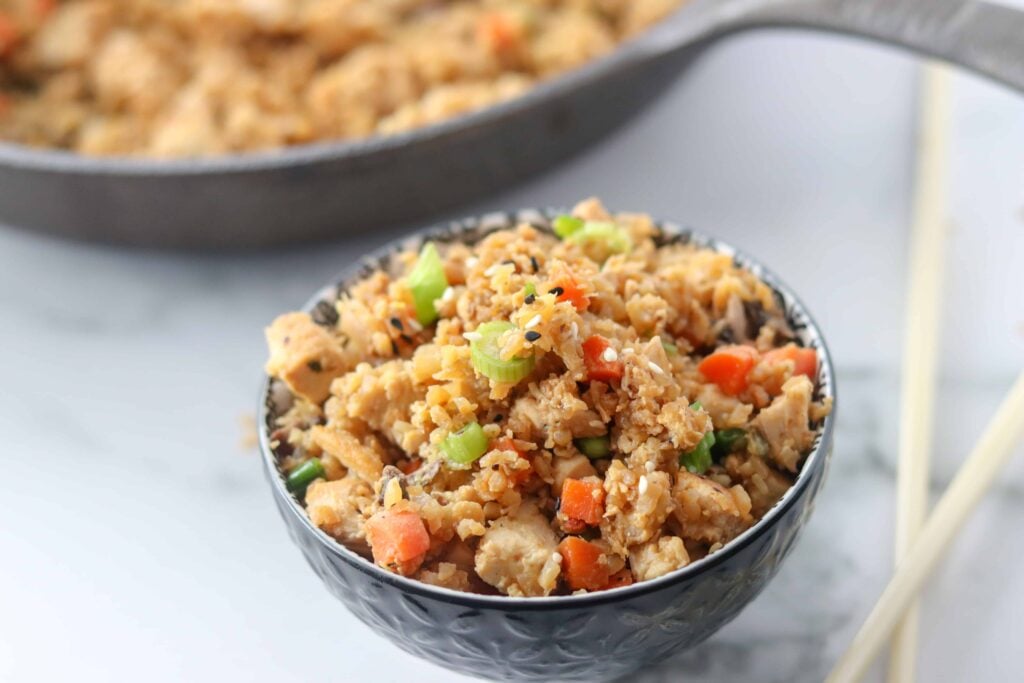 cauliflower fried rice keto