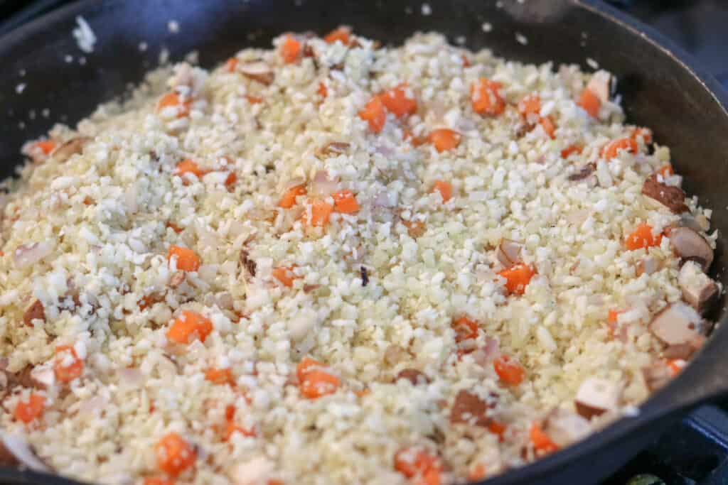 cauliflower fried rice recipe keto