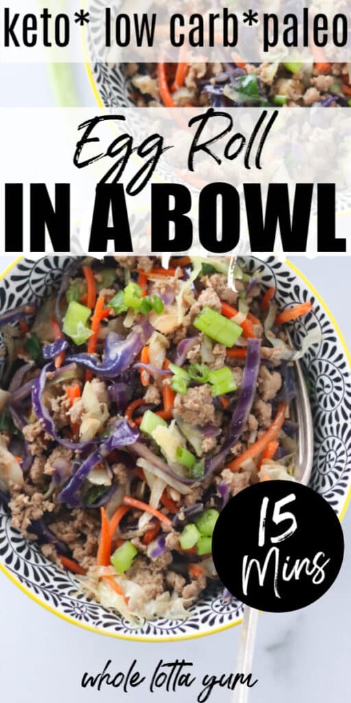 easy crack slaw recipe Pinterest pin