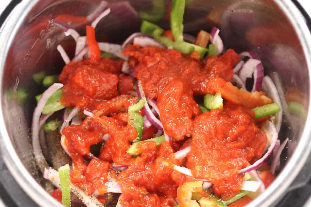 instant pot sausage and frozen peppers