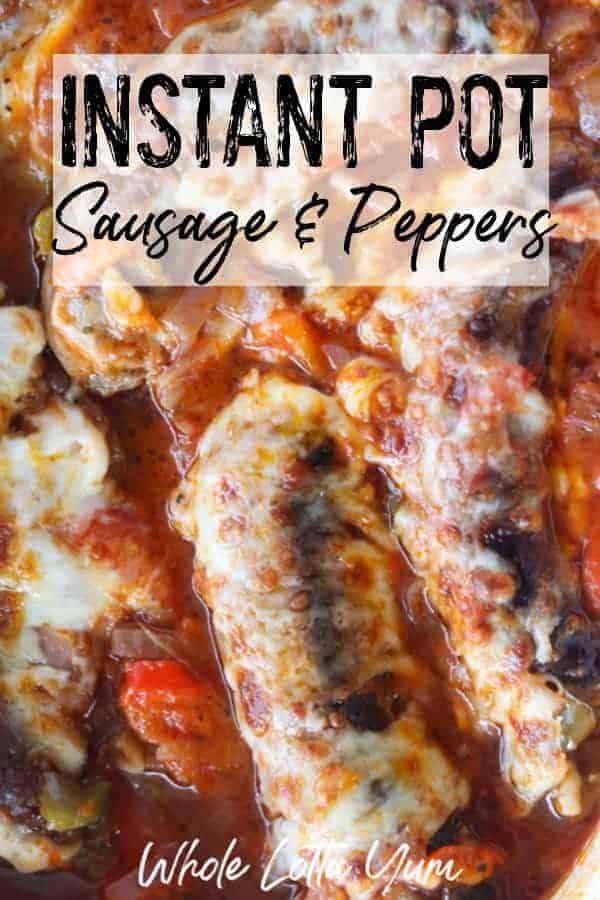 Italian sausage and peppers