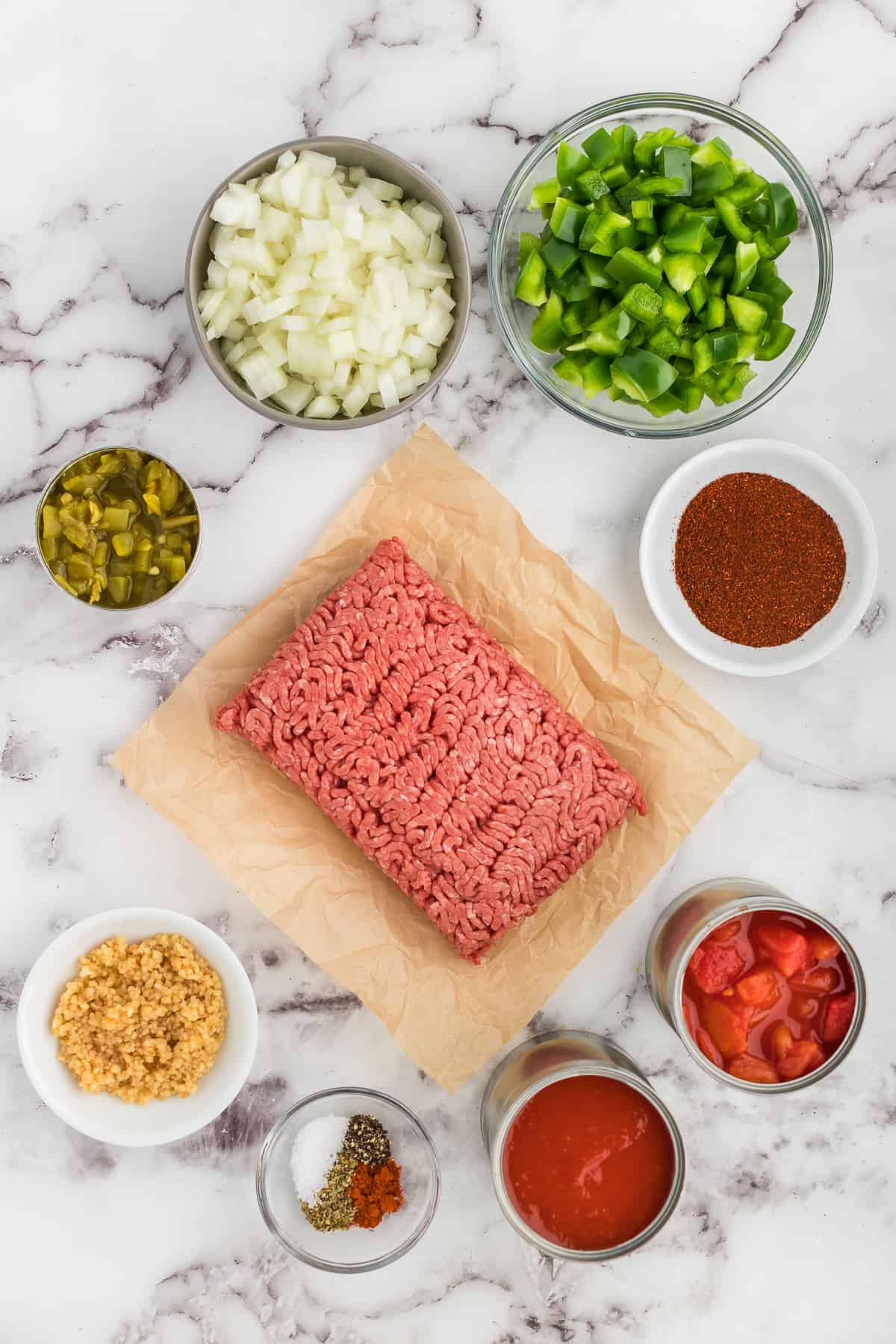 no bean chili recipe ingredients