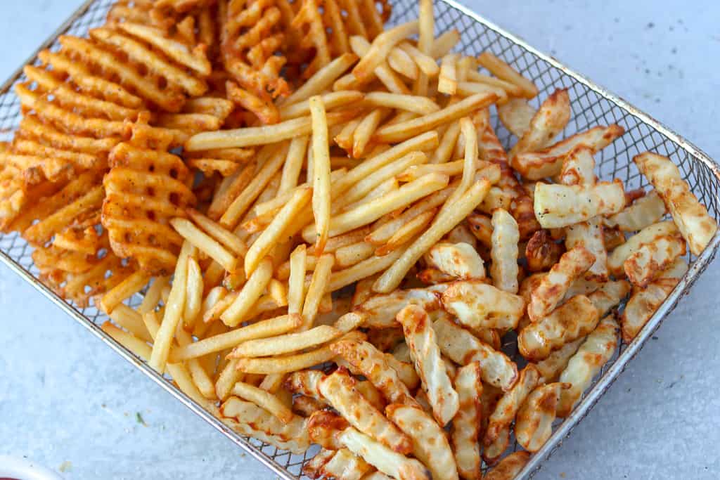 air fried frozen french fries