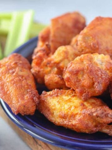 air fryer frozen chicken wings